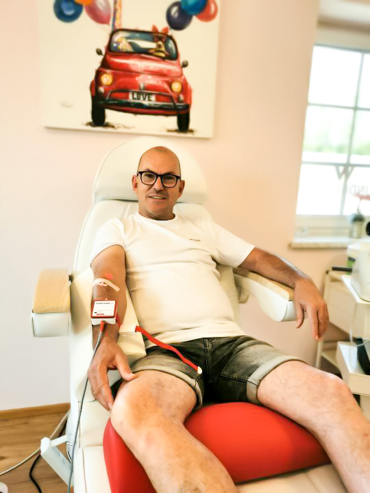 Dirk Weißgerber und die Haemo-Laser Therapie